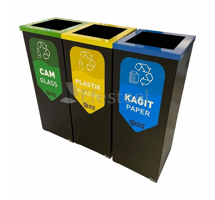 Cam Kağıt Plastik Geri Dönüşüm Kutusu